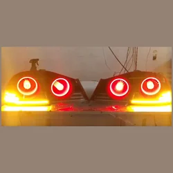 4PCS Taillights for Honda civic CIIMO FA1 FD2 modified new style Turn signal Brake light Car Accessories