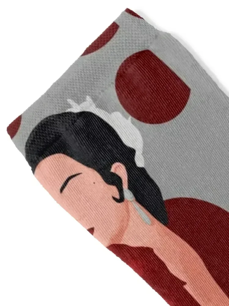 جوارب Lola Flores جوارب أرضية كلاسيكية للرجال جوارب بناتي جديدة للرجال جوارب نسائية فاخرة شفافة للعام الجديد للرجال #2