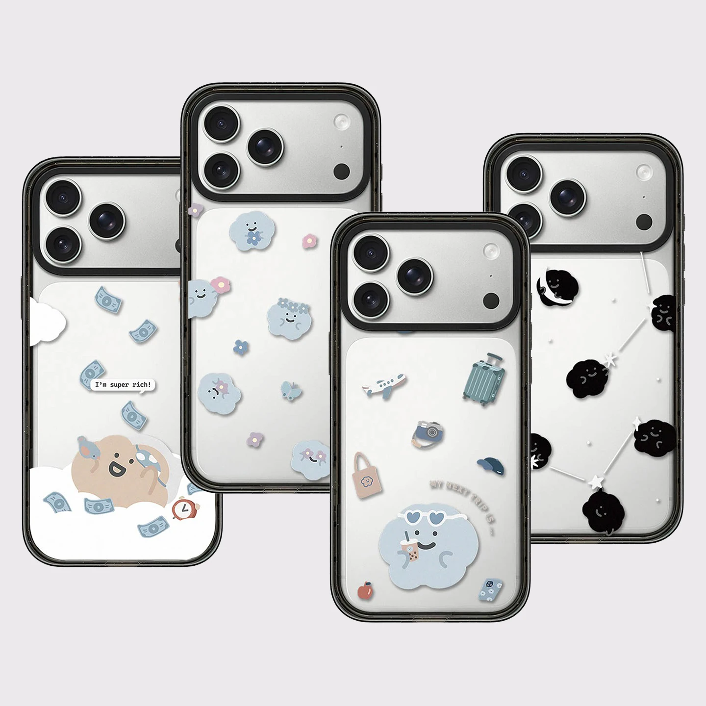 I'm Super Rich Impact Black Magnetic Phone Case Cover for IPhone 12 13 14 15 16 17 18 Pro Max Case