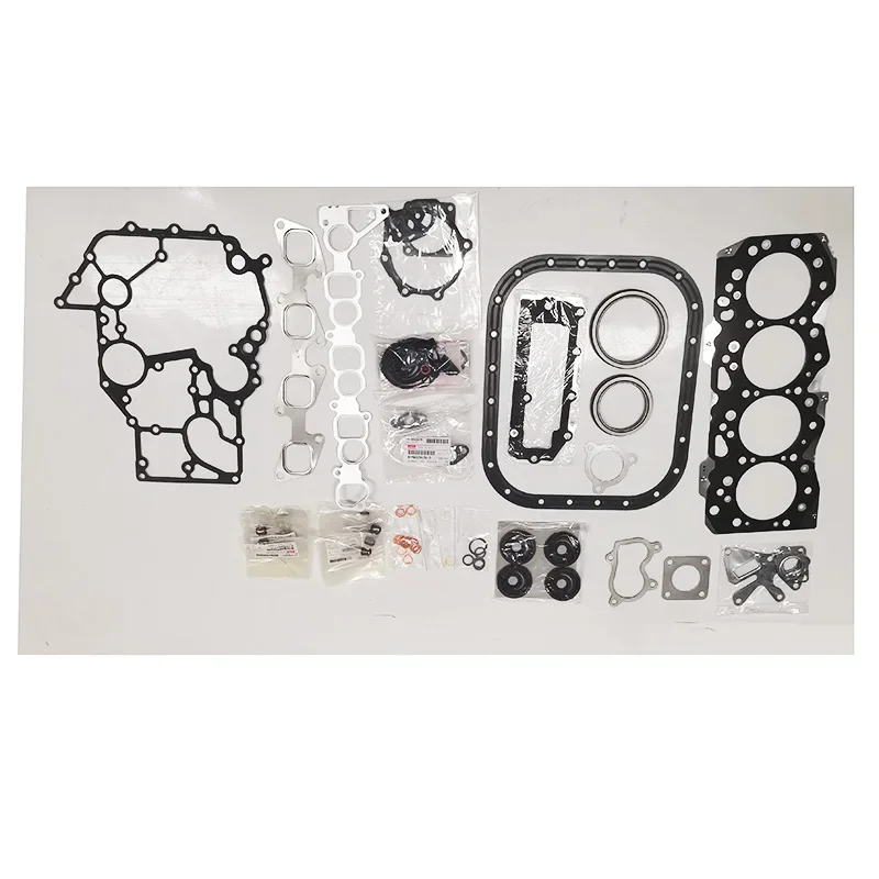 Genuine Isuzu Dmax Car 4JJ1 Overhaul Kit 3.0L 4JJ1-T 4JJ1 Gasket Set for Isuzu Bighorn Rodeo 4x4 Cargo Truck 4JJ1X Engine Gasket