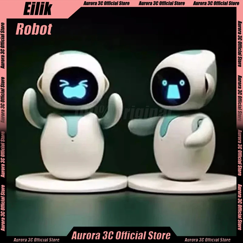 

Eilik Smart Robot Intelligent Ai Robots Interactive Emo Spanish Voice Electronic Accompany Kid Toys Emo Mini Desktop Smart Robot