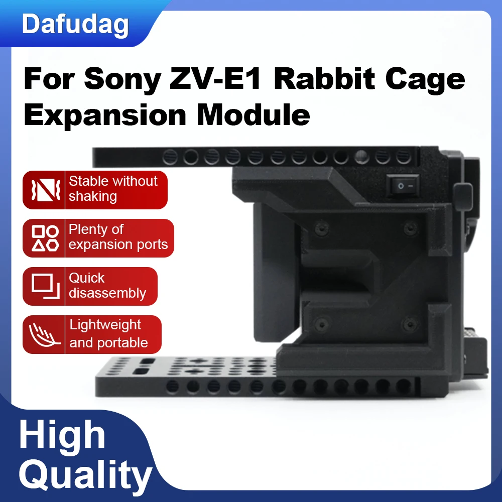 This Is A Magical  For Sony Zv-E1 Cage Expansion Module Cineback Live Broadcast