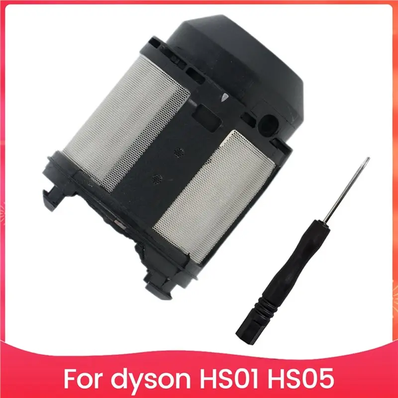 AC93-2X Inner Filter Replacement Cover For Dyson Airwrap HS01 HS05 Models Curling Iron Inner Filter Dust Cover Black