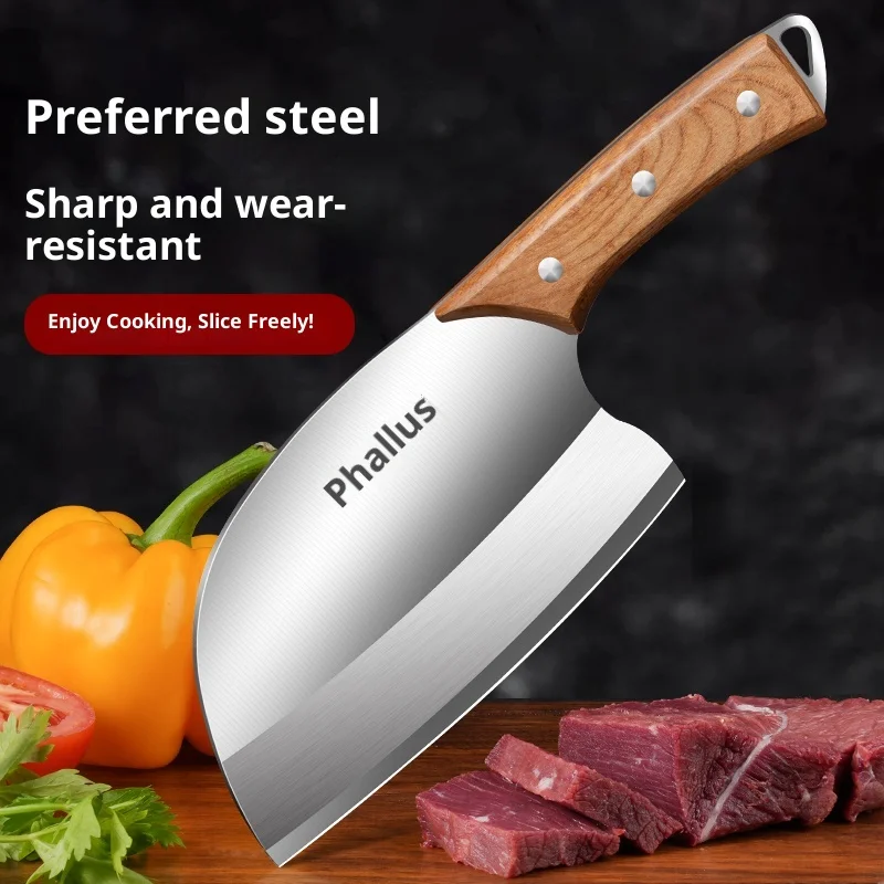 

Yangjiang Home Kitchen Use Stainless Steel Fish Head Knife Sharp Cooking Chef Knife Durable Cutting Tool for Vegetables And Meat