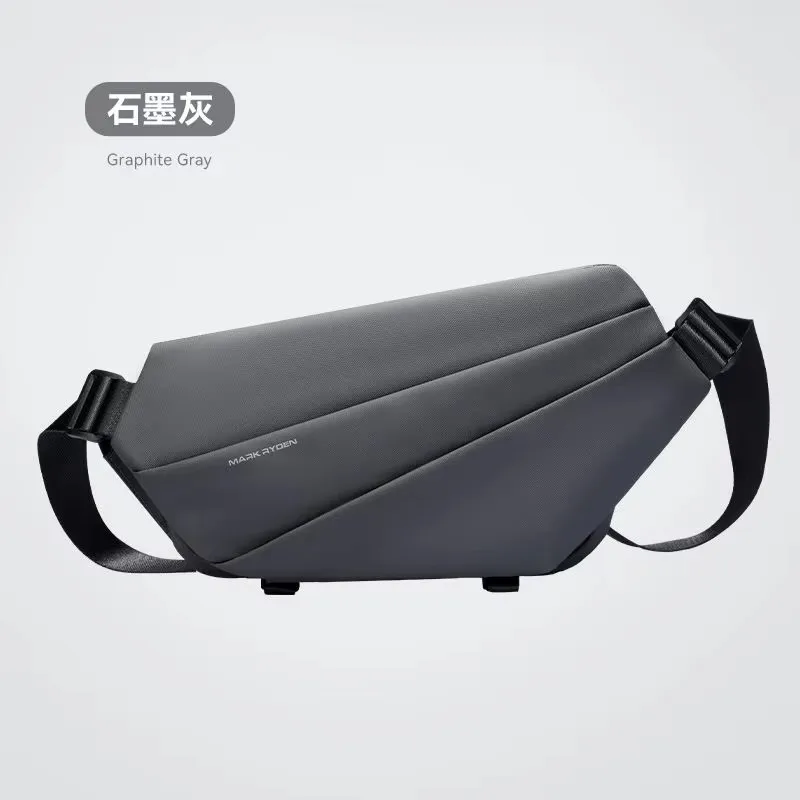 MARK RYDEN Crossbody Bag Men Chest Bag Small Man Shoulder Bag Ykk Zipper Light Weight