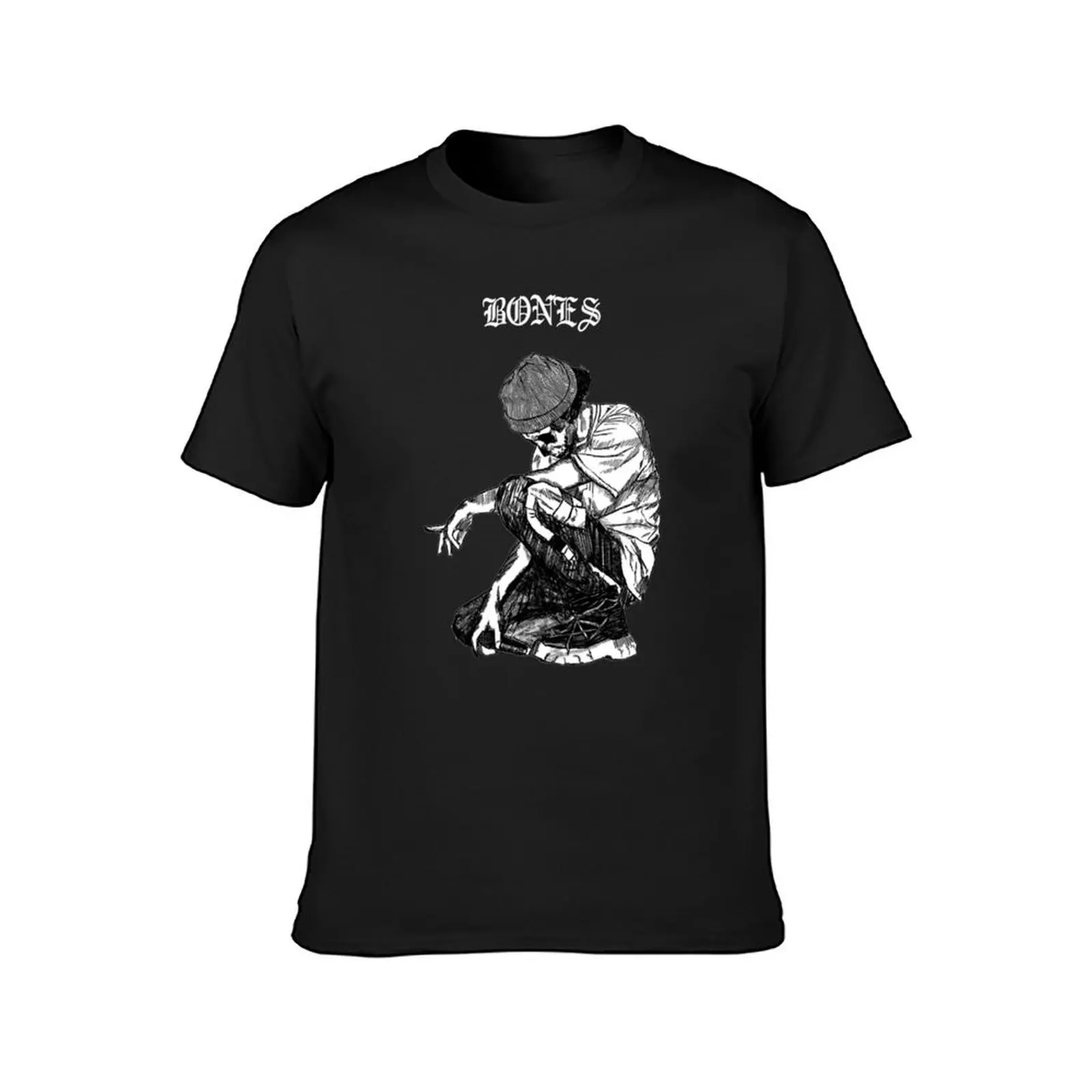 Drawn Up Sesh Bones T-Shirt tops kawaii clothes quick-drying plain slim fit t shirts for men