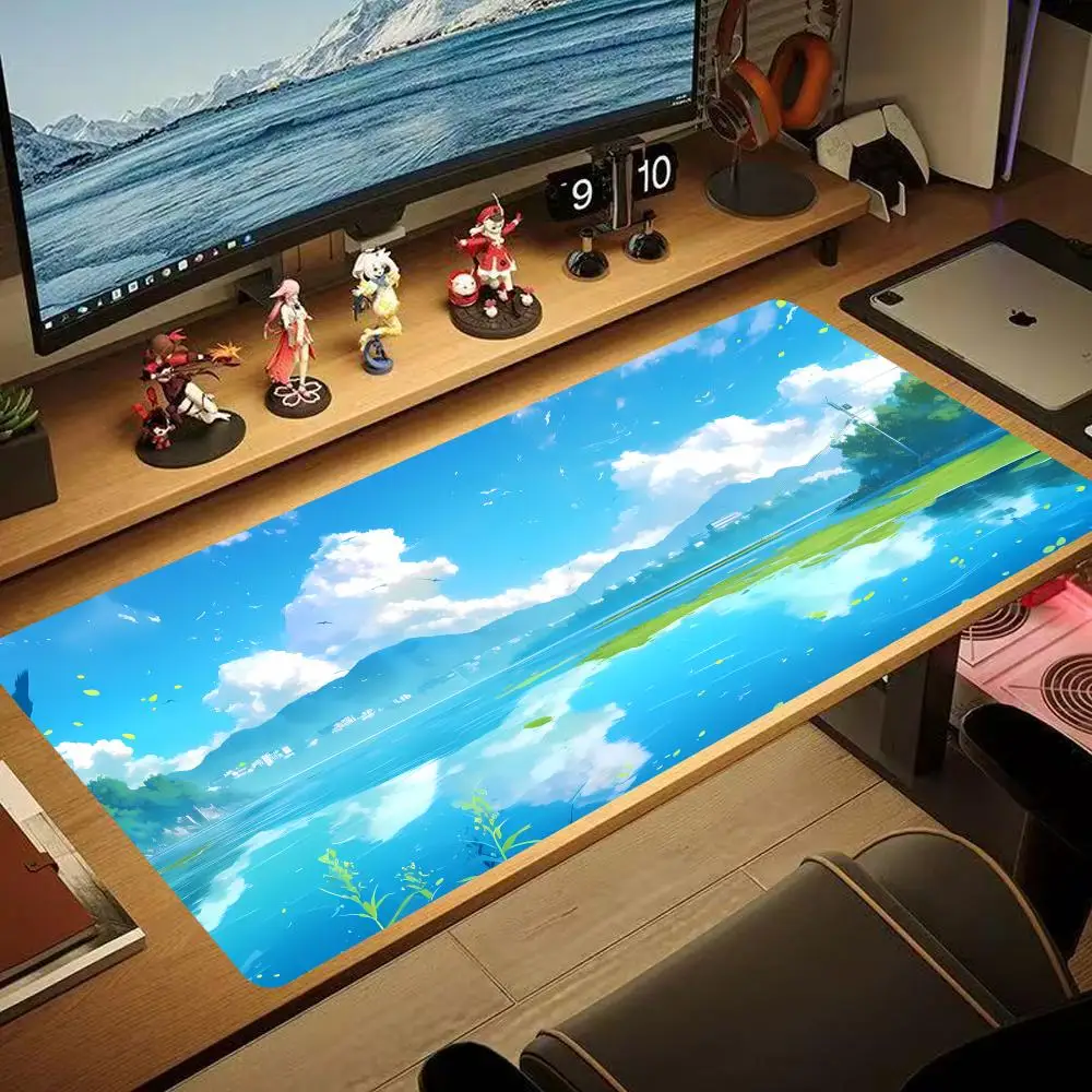 

Countryside Mouse Pad 90x40CM non-slip Gaming Mousepad Gamer E-Sports Mouse Mat Game Mechanical Keyboard XXL Desk Mat