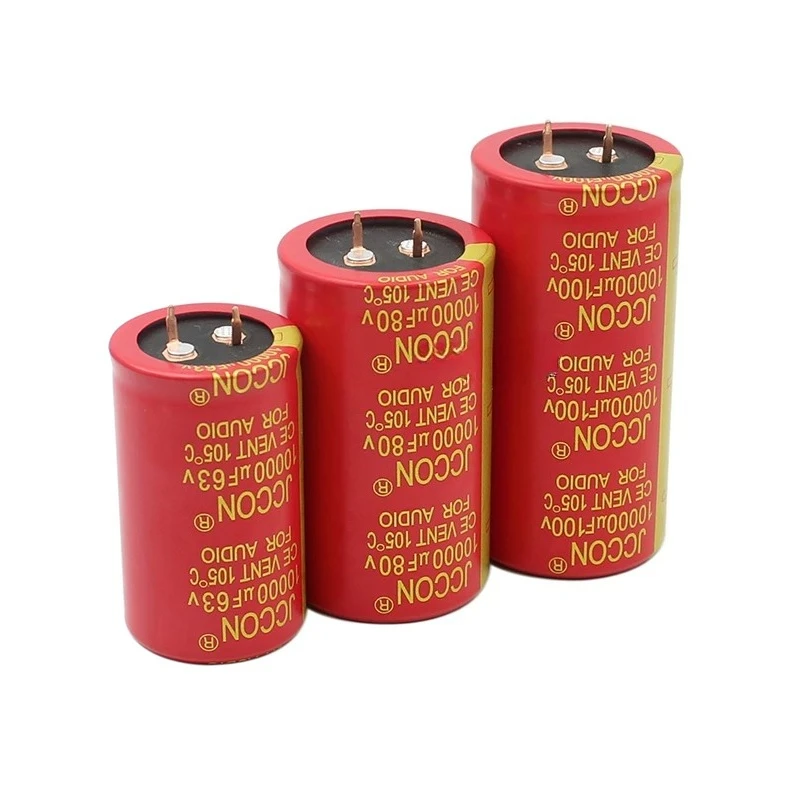 10000uf 50/63v80v100v10000uf copper foot audio amplifier filter with sufficient capacity aluminum electrolytic capacitor