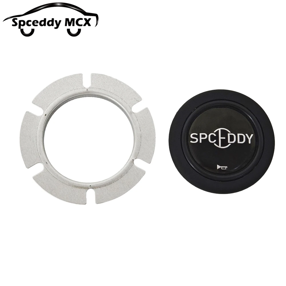 PCD 70 مللي متر القرن زر التجنيب الدائري ل MOMO NRG OMP ملعقة Spceddy عجلات القيادة #6