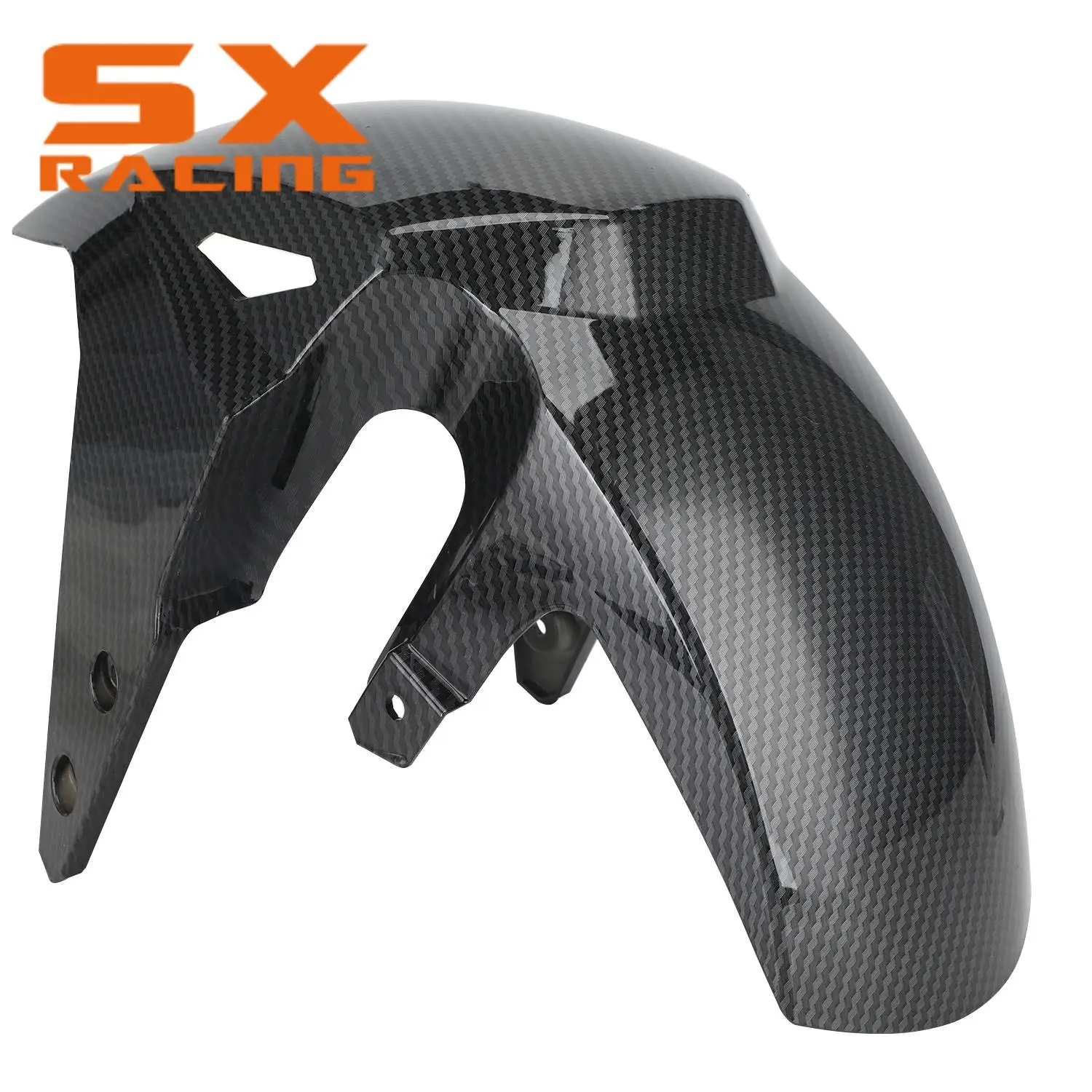 Motorcycle Front Fender Mudguard Splash Guard Protector Mud Flap Carbon Fiber Patterned For Honda Grom MSX 125 MSX125