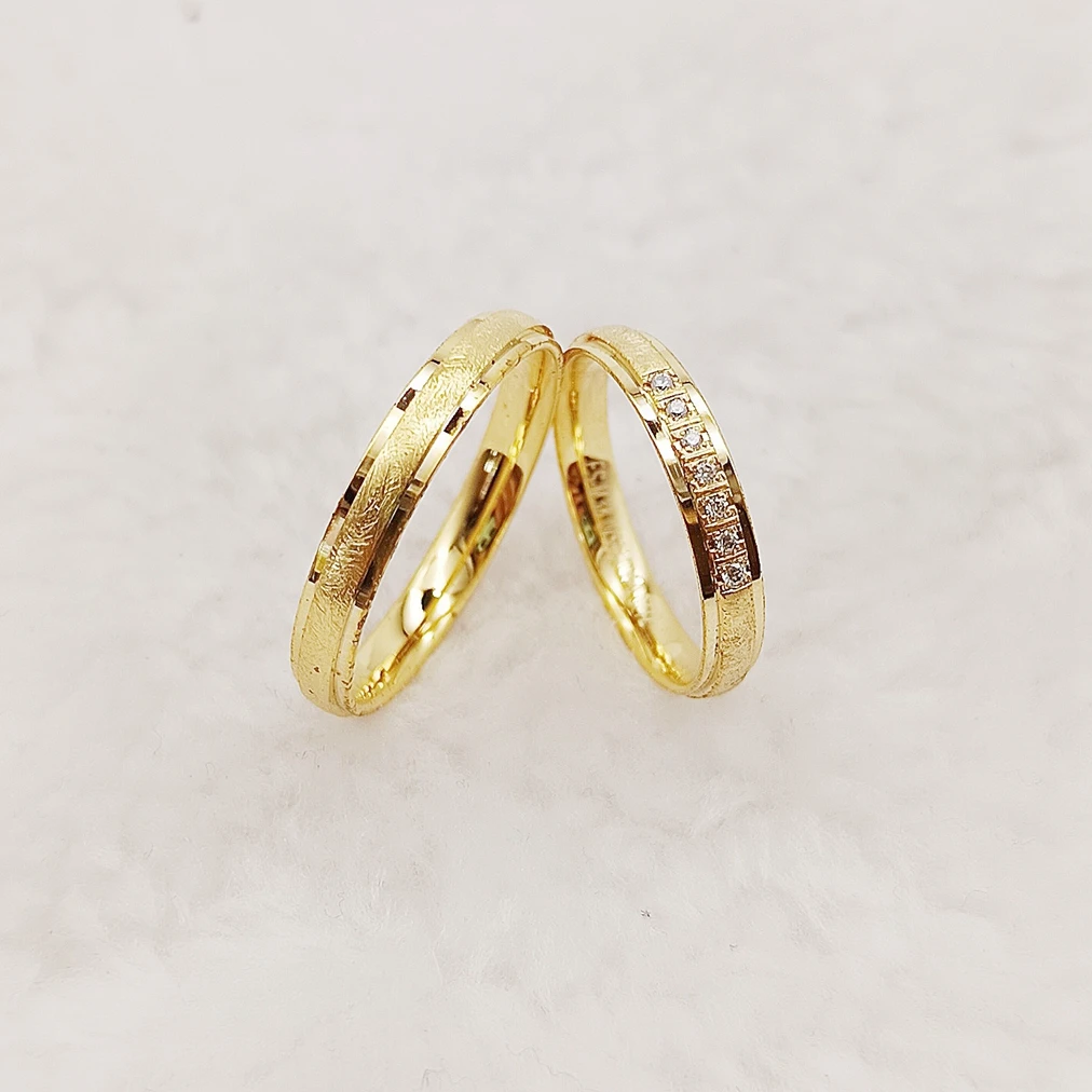 

Уникальные кольца из стерлингового серебра 925 пробы с бриллиантами Cz 14 карат на заказ, кольца для пар, одинаковые обручальные кольца, подарки на годовщину