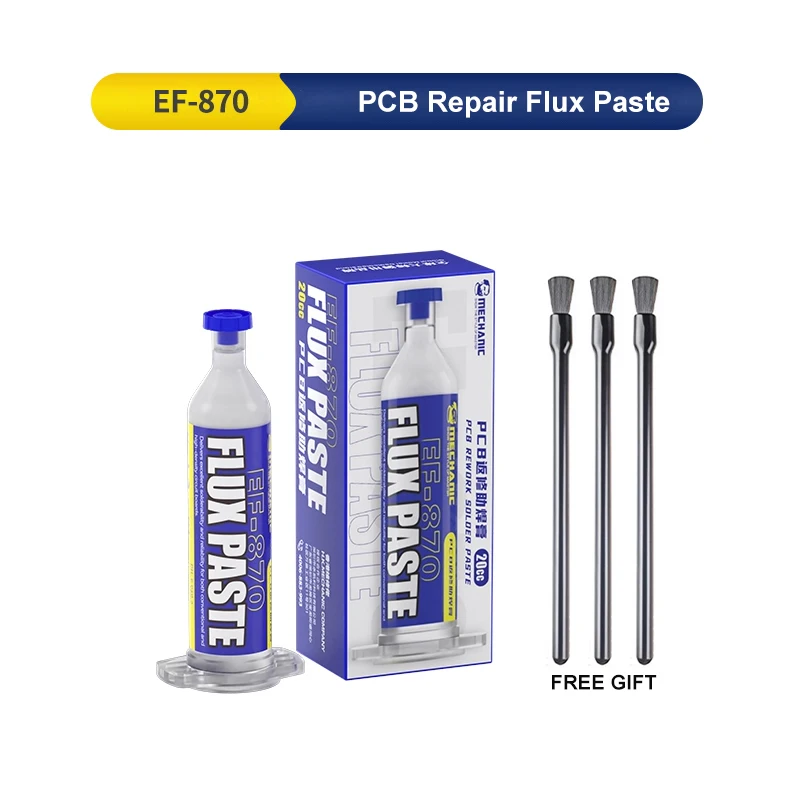 MONTEUR S Serie 20ML Loodvrij No-Clean Flux Pasta voor BGA PCB FPC IC Chip Solderen Telefoon Moederbord Reparatie gereedschap
