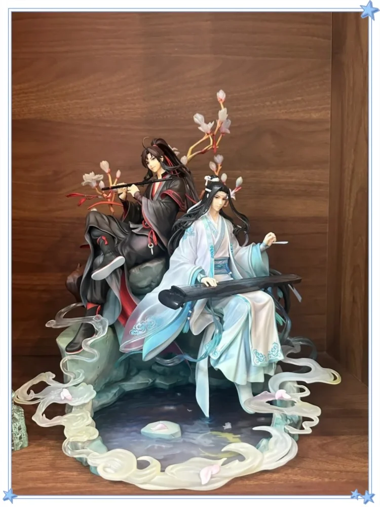 

Genuine Tianguancifu Xielian & Huacheng Model Taizi Yueshen Ver Modaozushi Figure Wei Wuxian & Lan Wangji Don’T Envy Fairy Ver