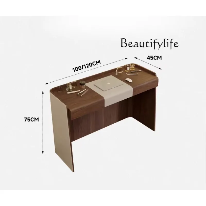 X35 Japanese-style Medieval Solid Wood Dresser Bedroom Household Small Apartment Simple Makeup Table