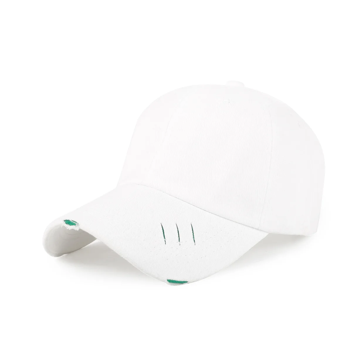 Op maat bedrukt logo Nieuwe Break Hole Baseball Cap Zonbescherming en schaduw Outdoor vrijetijdssport Eendenbek Hoed