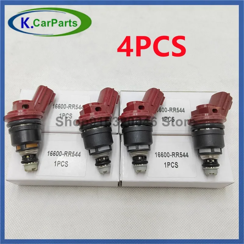 

4 шт. топливные форсунки подходят для Silvia S13 S14 S15 SR20DE SR20DET 16600-RR544 SF-60-740CC 16600RR544 SF60740CC новый