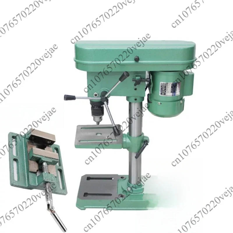 13MM bench drill household woodworking light electric desktop drilling machine multi-function speed regulating drilling machine