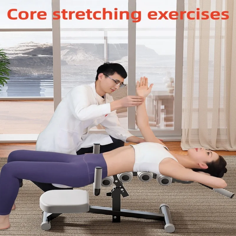 Lumbar Vertebrae Soothing Device Spinal Correction Waist Stretching Waist Training Yoga Pilates Exercise Equipment Waist sports