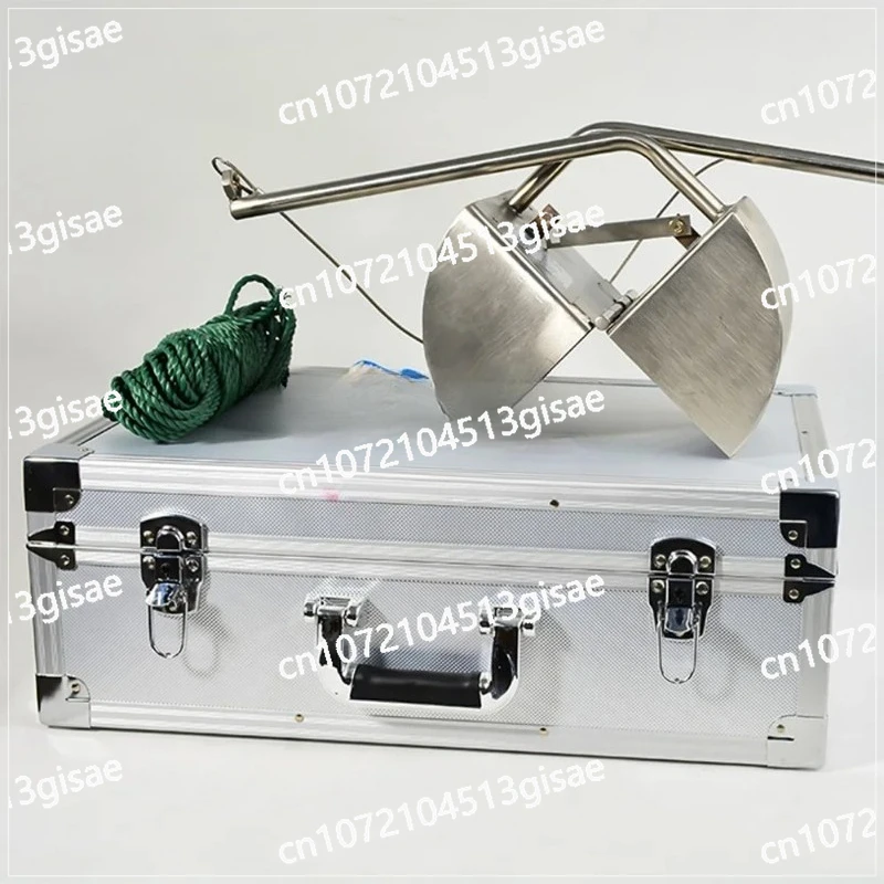 Sediment Grab Sampler  Stainless Steel Mud  Collector Van  Sludge Grabber Mud Dredge Lake Bottom
