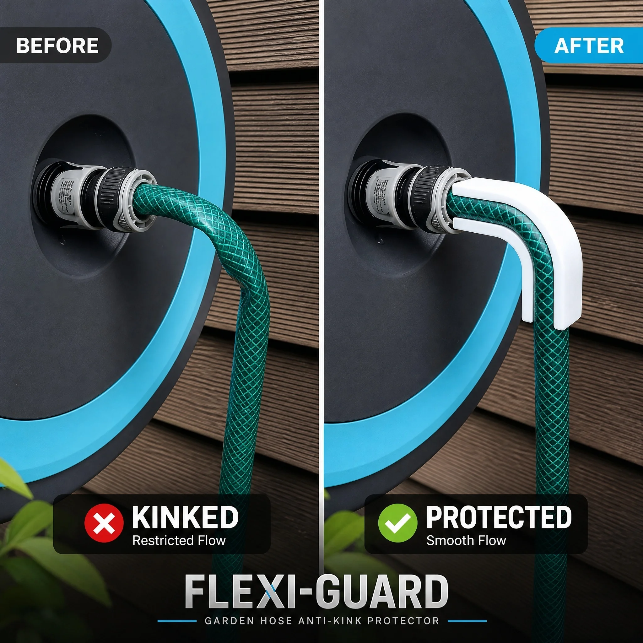 Hose Pipe Anti Bend Protector Tube Kink Prevention Guard Garden Watering Accessory Suitable For 1/2 Inch Hose