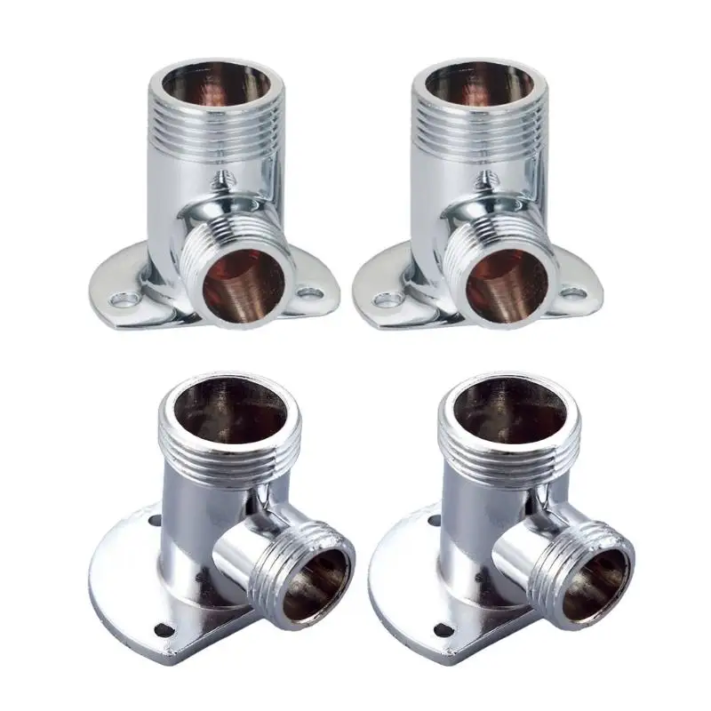 2pcs Shower Head Adapter Base Easy Conversion for Faucet to Shower Head Durable Q81C