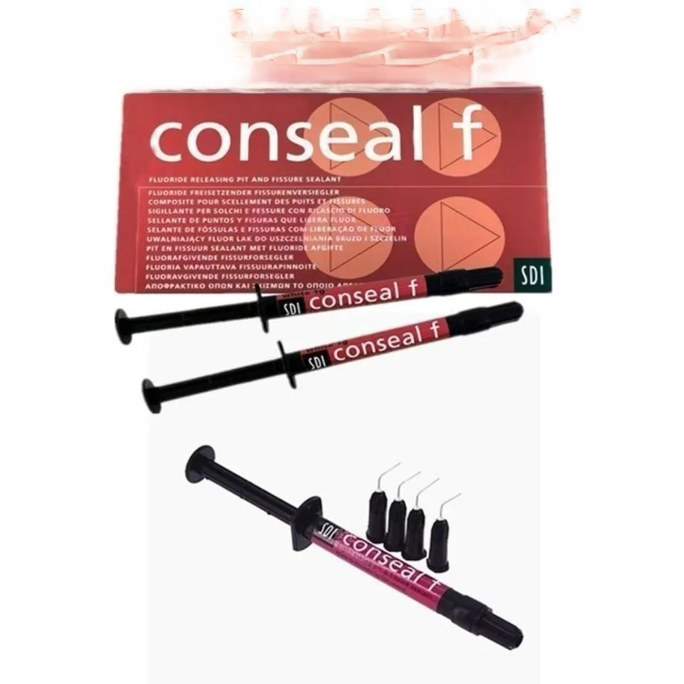 

Dental Material Fissure Sealant Agent 1g/syringe Tooth Surface Coating Resin-Based Sealant Light Curing Fissure Sealant Agent