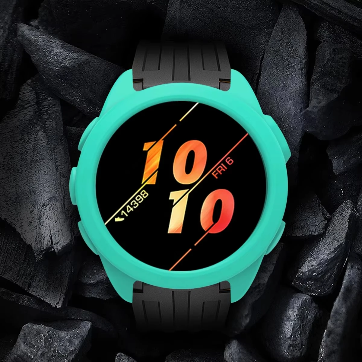 Uhrengehäuse für Garmin Forerunner 165, Musik, Smartwatch, Schutzhülle, weiches Silikon, Displayschutzfolie, Zubehör