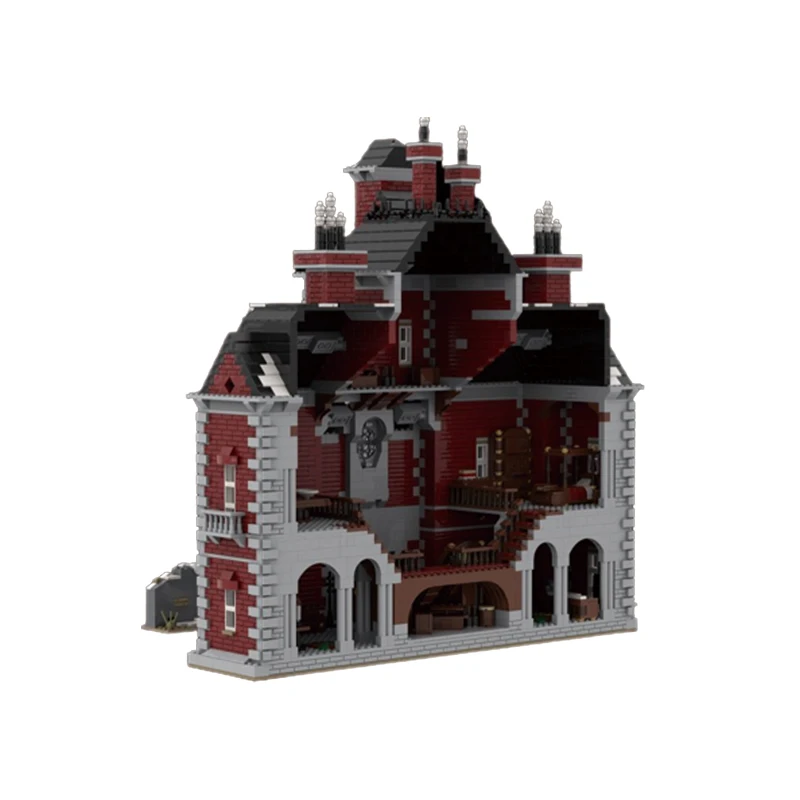 Movie Space Series Christmas Carol House Architecture Building Block Street View Technology DIY Model Education Brick Toys Gifts