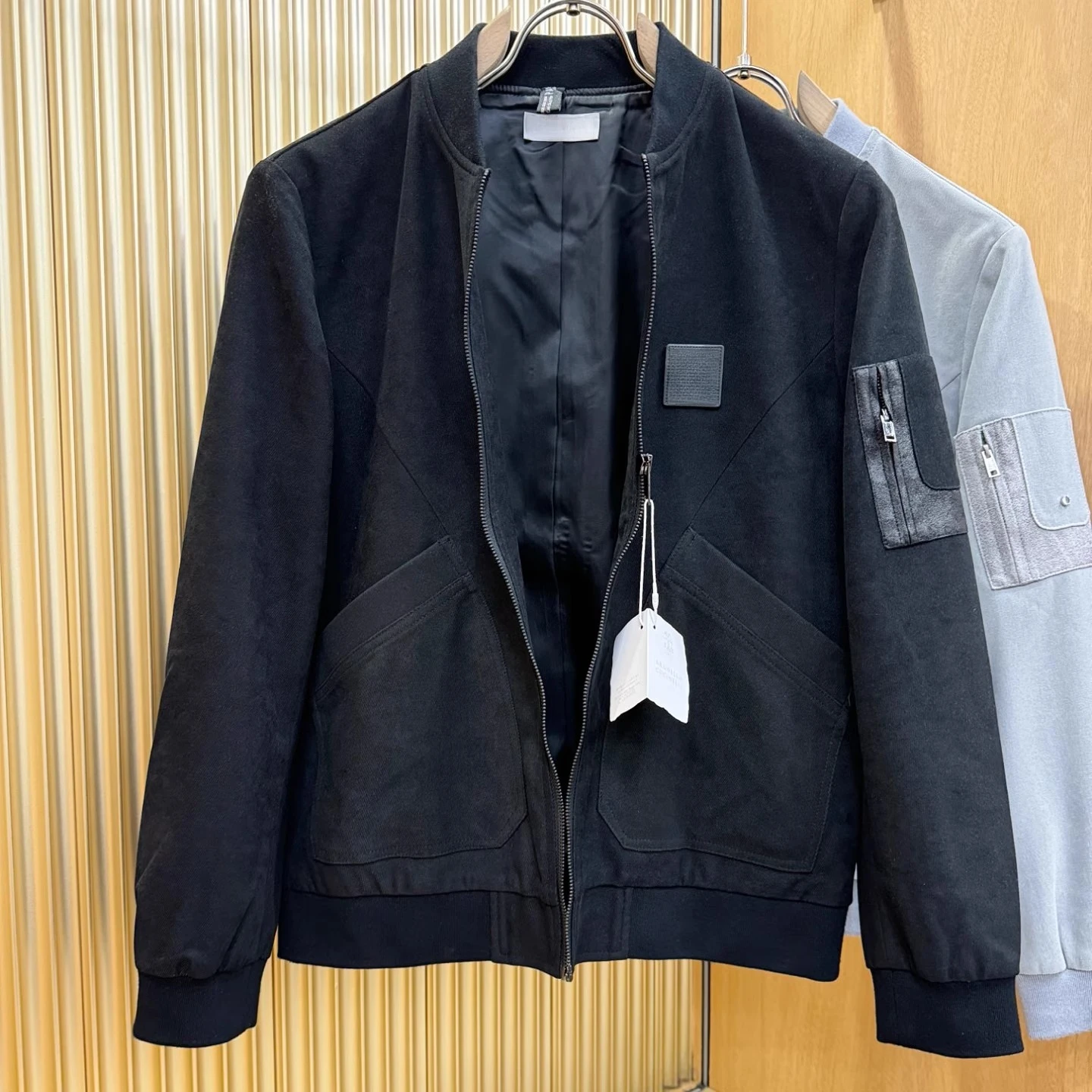 

BC Italian Casual Men's Old Money Style Baseball Jacket