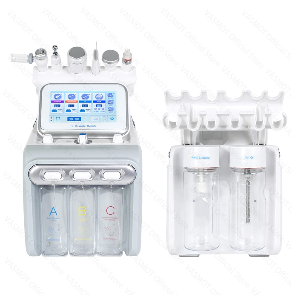 Hydrogen Oxygen Small Bubble Facial Cleanser Hydro Dermabrasion Machine Deep Facial Cleaning Water Oxygen Spray Beauty Equipment