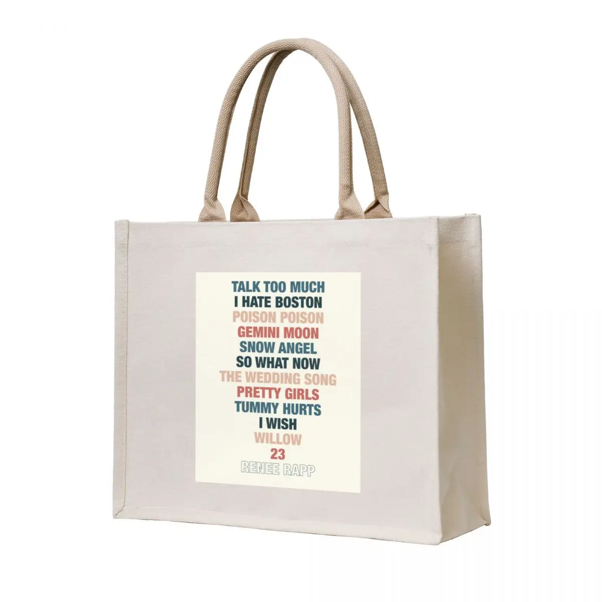 

Renee Rapp Snow Angel Album Tote Bag great bag canvas tote bags tote bag canvas