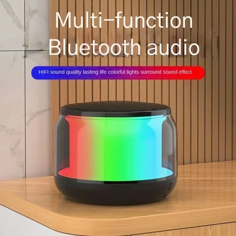 S300 alto-falante sem fio bluetooth pequeno portátil arma de aço subwoofer de metal pesado ao ar livre mini alto-falante bluetooth