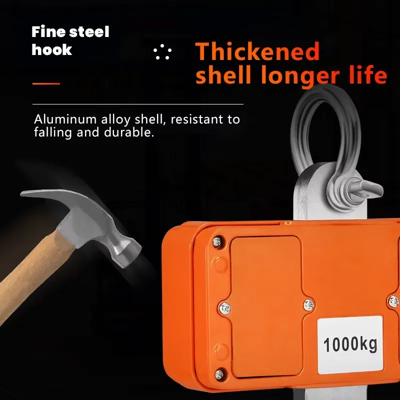 500kg 1000kg Digital Crane Hanging Scale Lifting Crane Scale