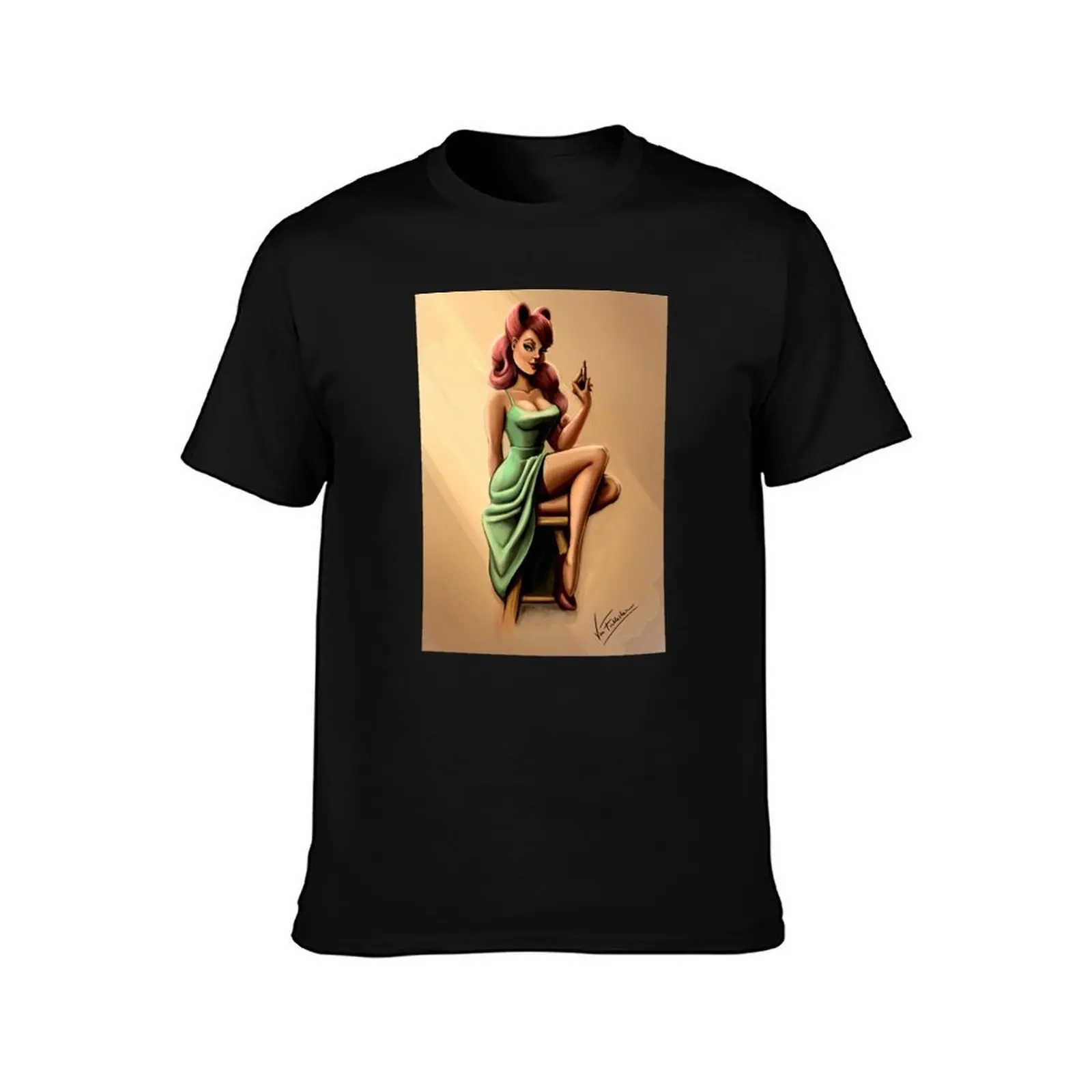 Minty Mademoiselle T-Shirt cheap stuff cute tops aesthetic clothes sublime plain t shirts men