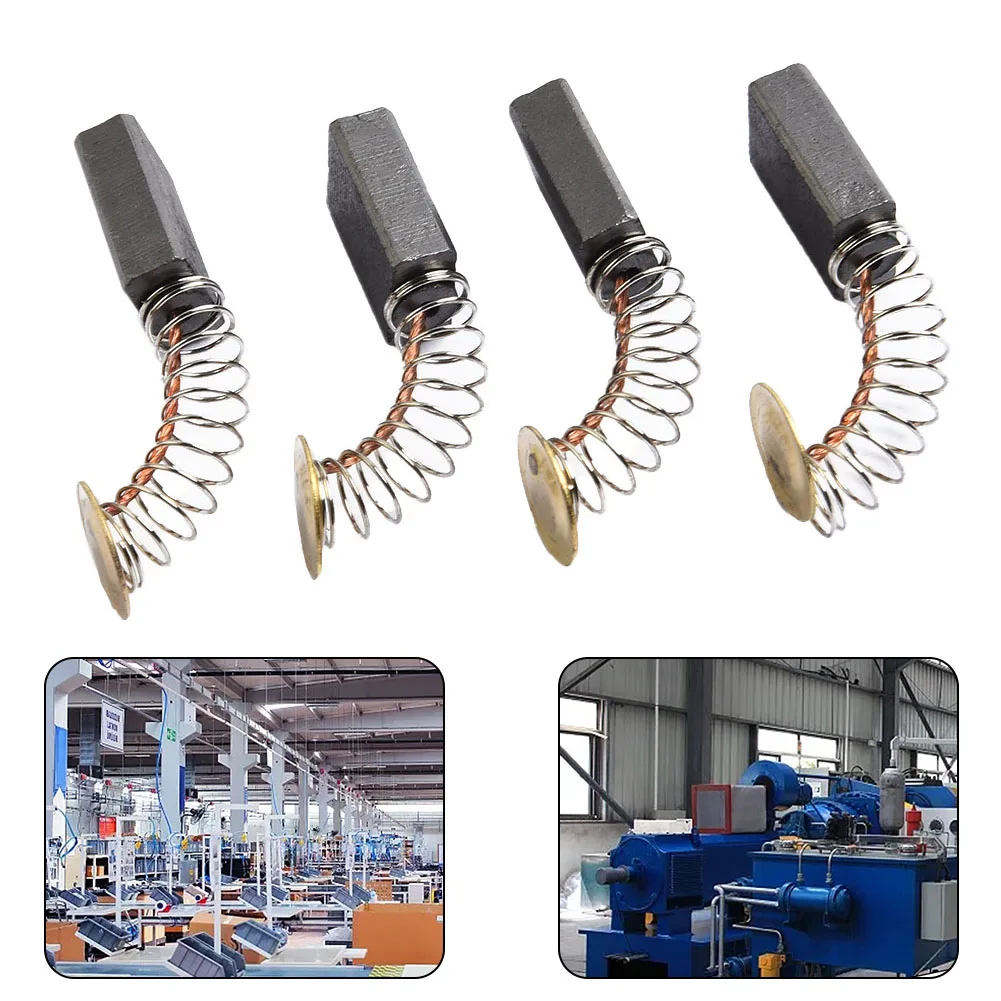 Motor escova de carbono peças reposição moedor ângulo metal carbono para martelo broca ferramentas elétricas peças reposição aspiradores