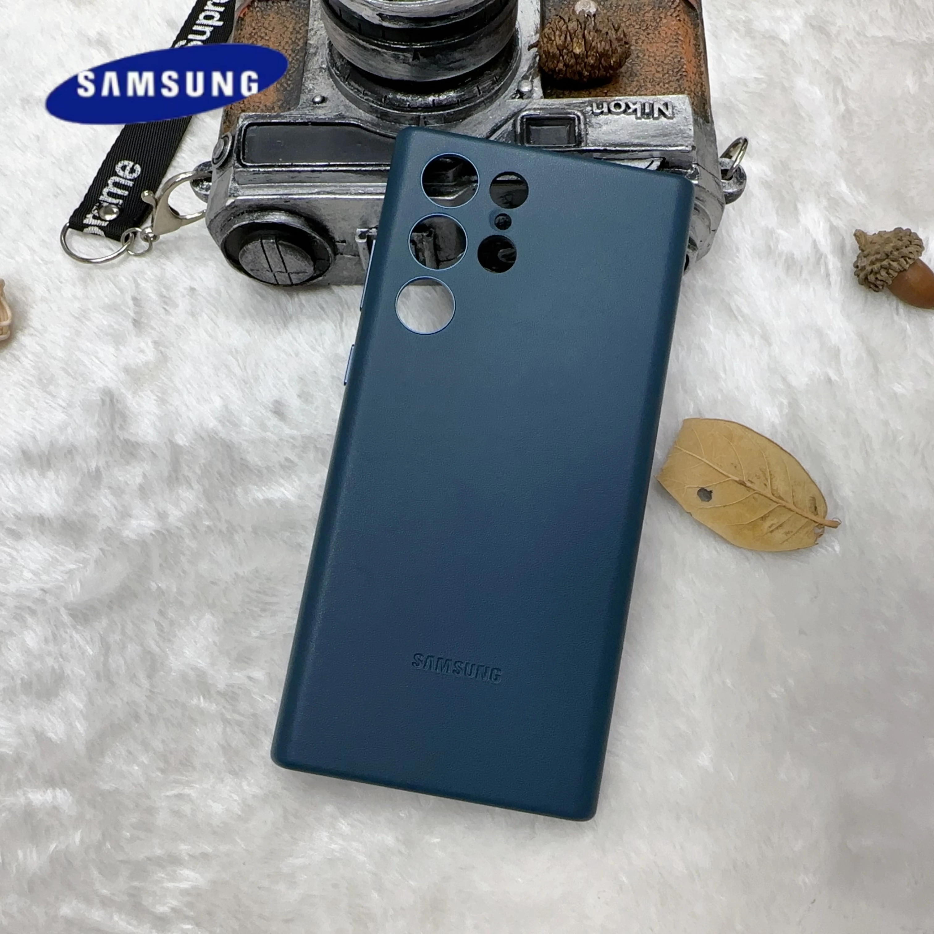 Samsung Galaxy S24 Ultra S23 Ultra Case High Quality Luxury Leather Cover Full Protective Shockproof Shell S24 Plus S22 Ultra