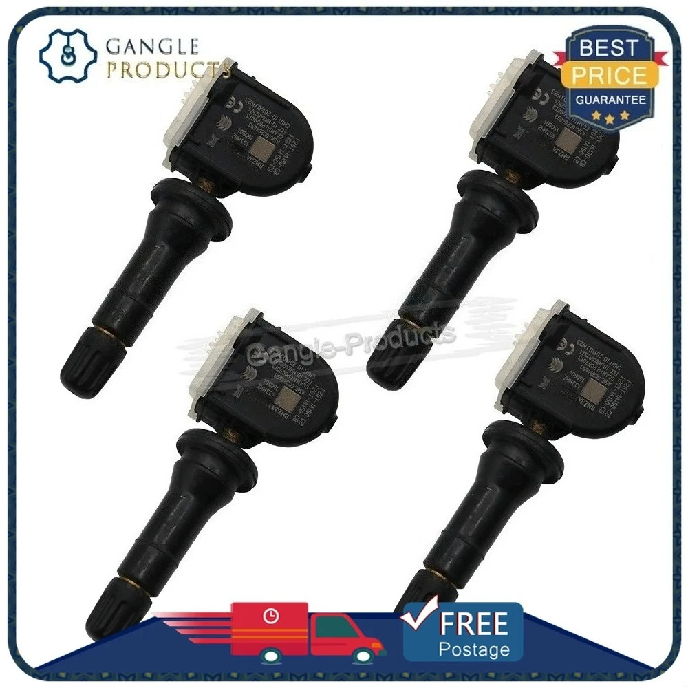 

4 шт., TPMS датчик для Lincoln MKX Ford Edge Escape Fiesta Galaxy Mustang Explorer датчик давления в шинах TPMS 433 МГц