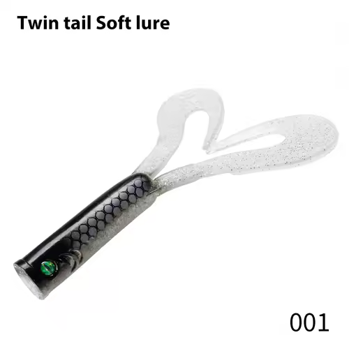 Hunthouse Twin Tail Trailer Soft Fishing Lure Silicone Spinning 145/175mm 21.7/36.7g PVC For Pike Barsch Zander Fish Accessories - Image 15
