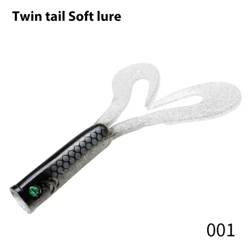 Hunthouse Twin Tail Trailer Soft Fishing Lure Silicone Spinning 145/175mm 21.7/36.7g PVC For Pike Barsch Zander Fish Accessories - Image 15