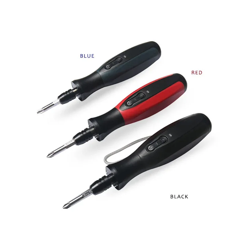 Kit de destornillador eléctrico inalámbrico de 3,6 V con batería recargable, luz LED de trabajo, juego de puntas de 27 piezas para herramientas eléctricas de bricolaje