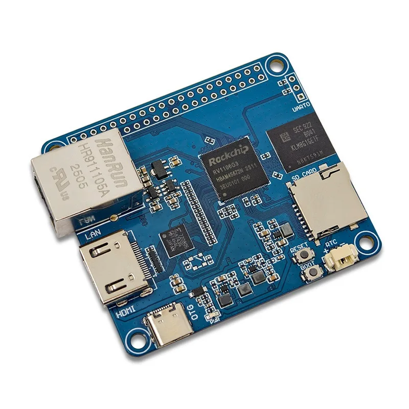 LCKVM computer remote control, operation and maintenance server, Rockchip RV1106G3 development board