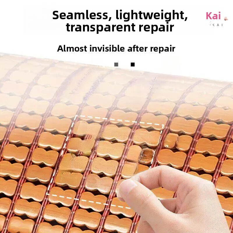 Mahjong Mat Repair Tool Self-Adhesive Bamboo Strip Broken Patch Vine Grass Mat Waterproof  Banding Bedding Accessories