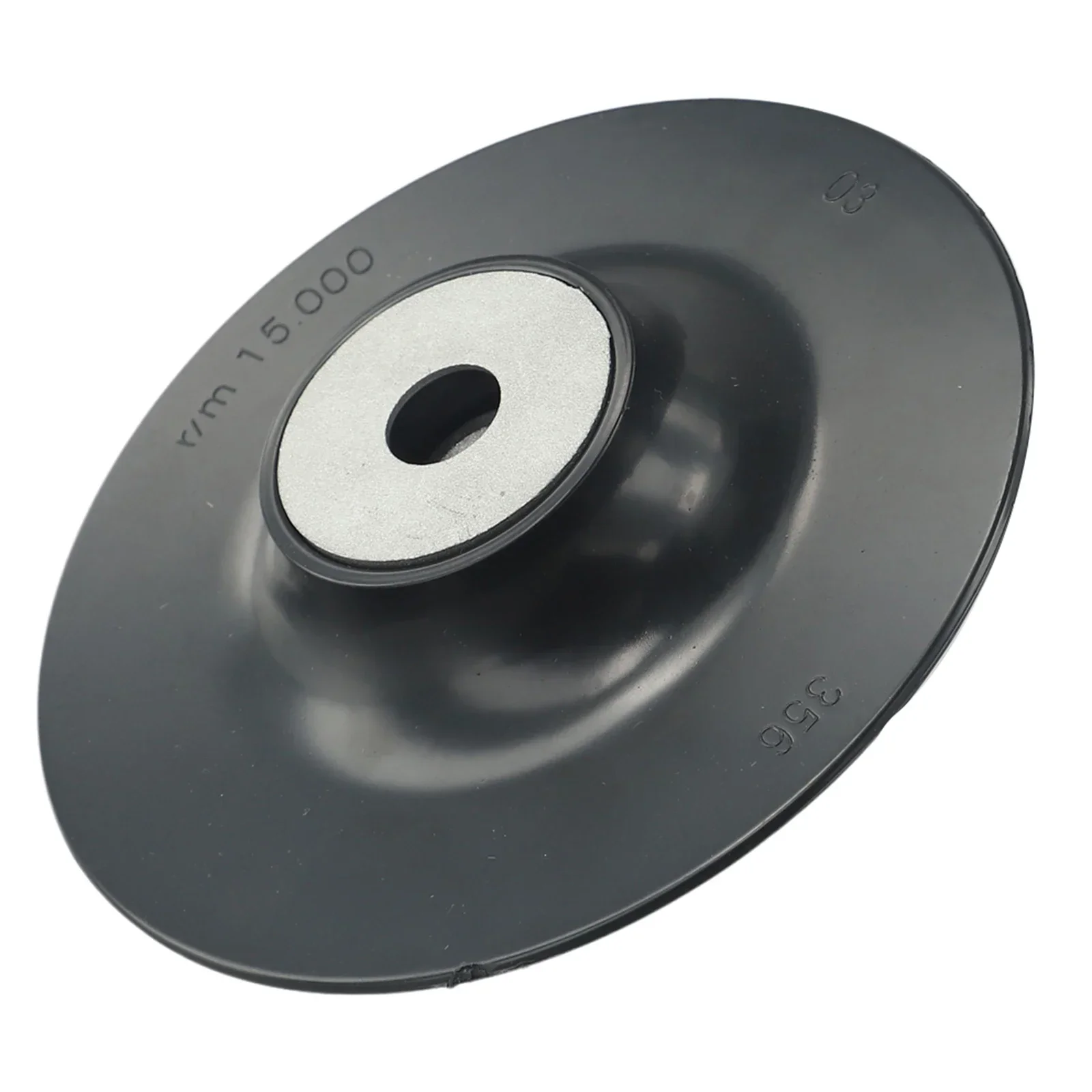 Madeira Disco de Papel de Aço Backing Pad Bandeja para Rebarbadoras Lixadeira Polidores Discos de Fibra Ferramentas Elétricas Parte 125 mm 5ich