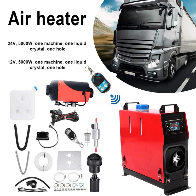 

Portable All in One Integrated 12v 8kw Air Heater Rv Caravan Car 24v 2kw Fuel Parking Diesel Heater for Truck