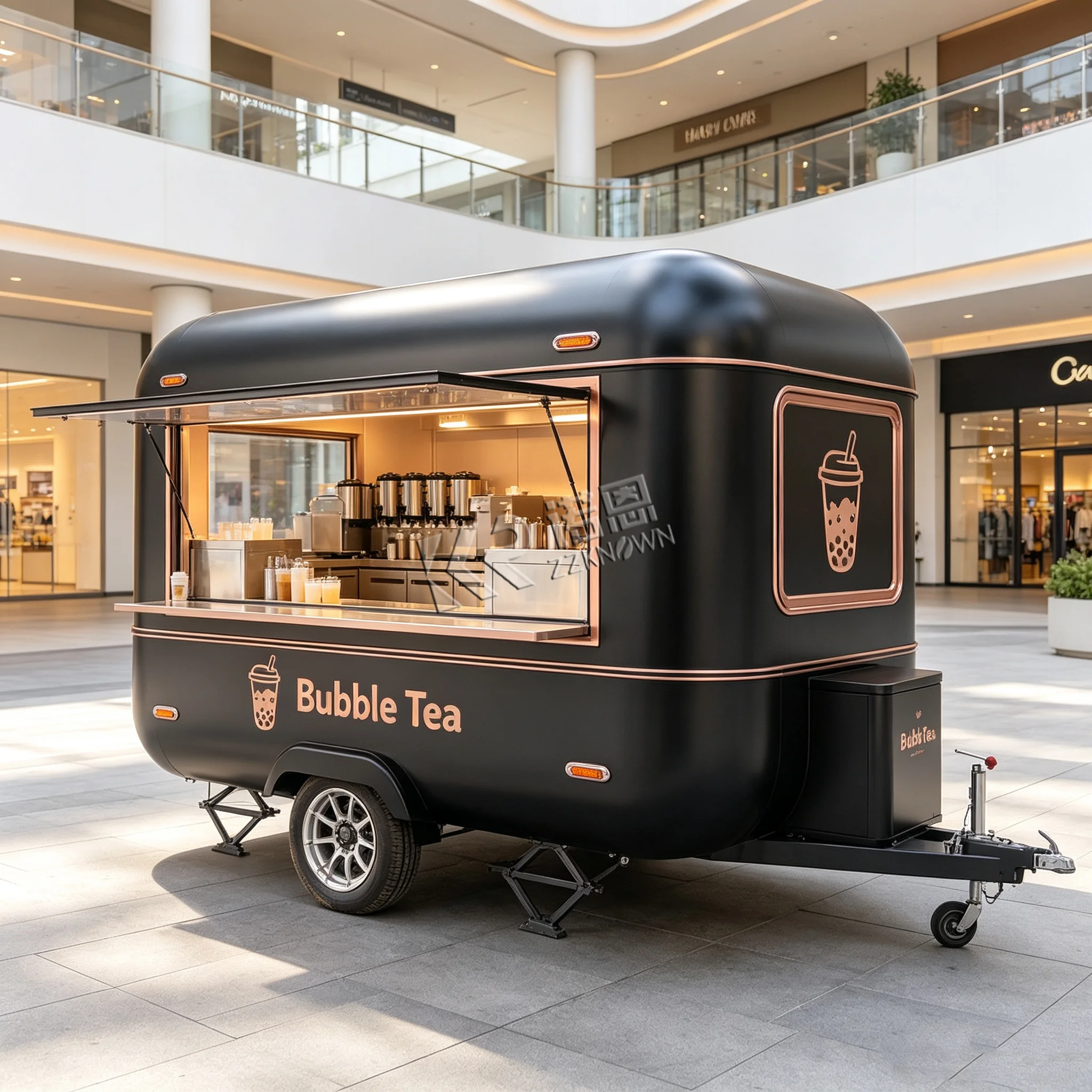 Equipment Of Coffee Shop - Мобильный фудтрак-кофейня/соковый бар/бар для смузи, полностью