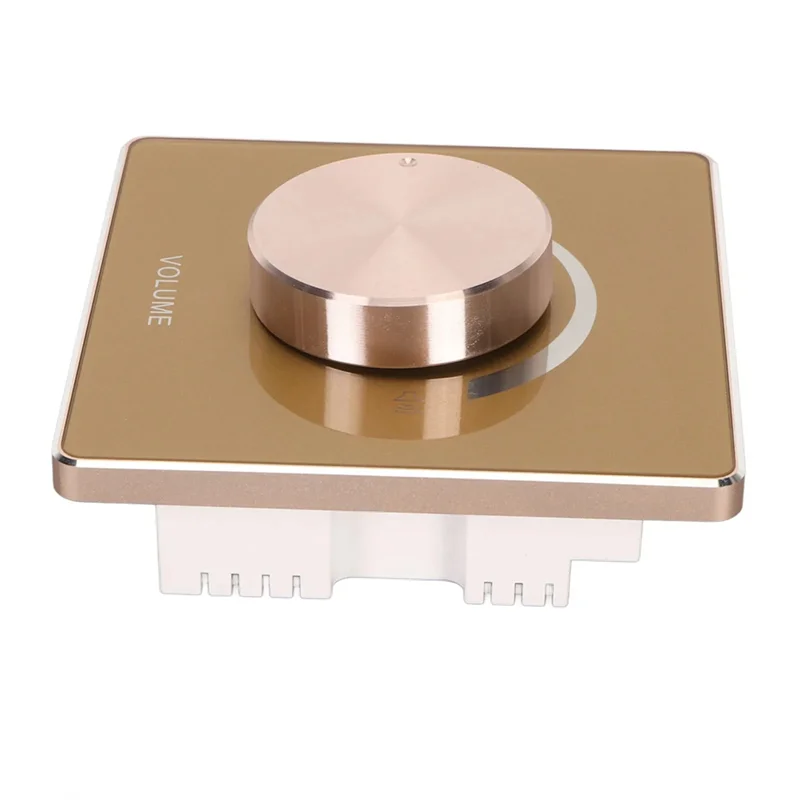 

High Quality 50W Volume Controller Knob 5 Position Tuning Aluminum Alloy Frame Wall Volume Control Knob