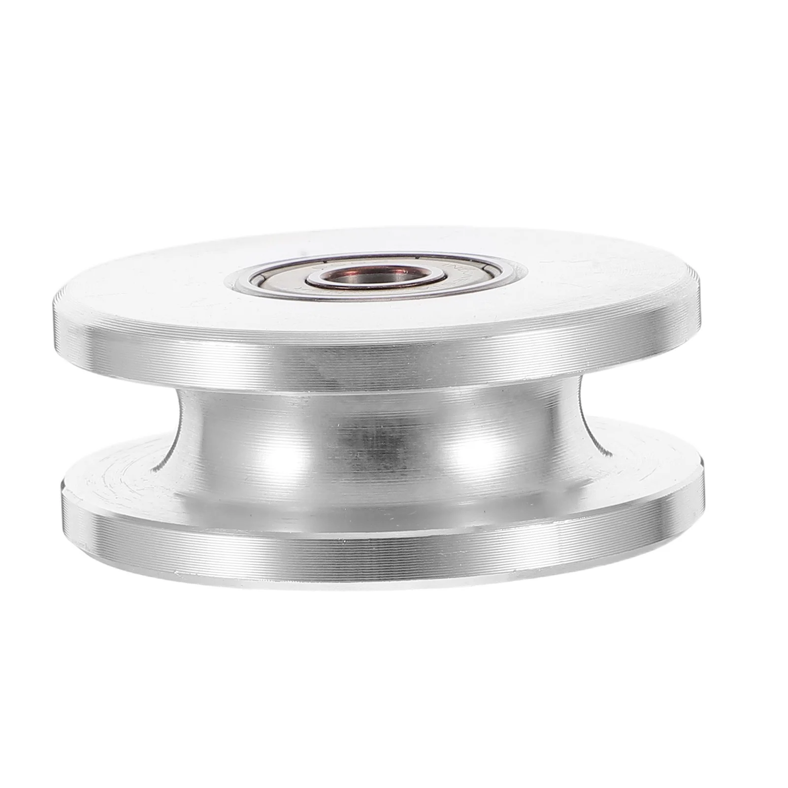 

Fitness Pulley Wheel with U Groove Design Aluminum Alloy Construction Dual Bearings for Silent Smooth Performance in Cable