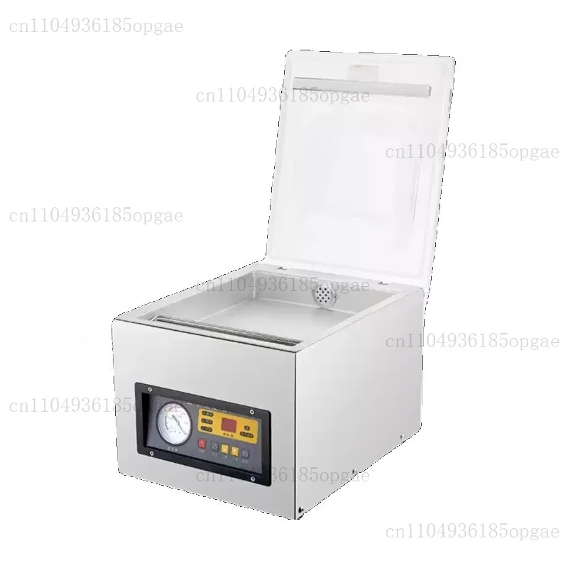 Commercial Wet And Dry Food Vacuum Sealer Packaging Machine 370W Vacuum Packing Machine Fresh-keeping Plastic Sealing Machine