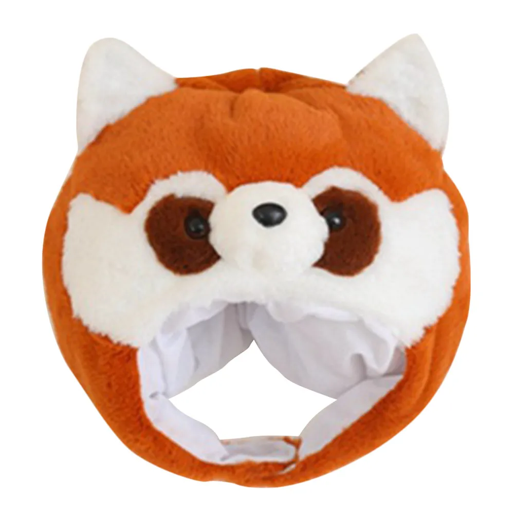 

Забавный головной убор в виде енота для взрослых, унисекс, праздничный костюм, шляпа для фестиваля, карнавала, косплея, реквизит для фотосессий, на день рождения