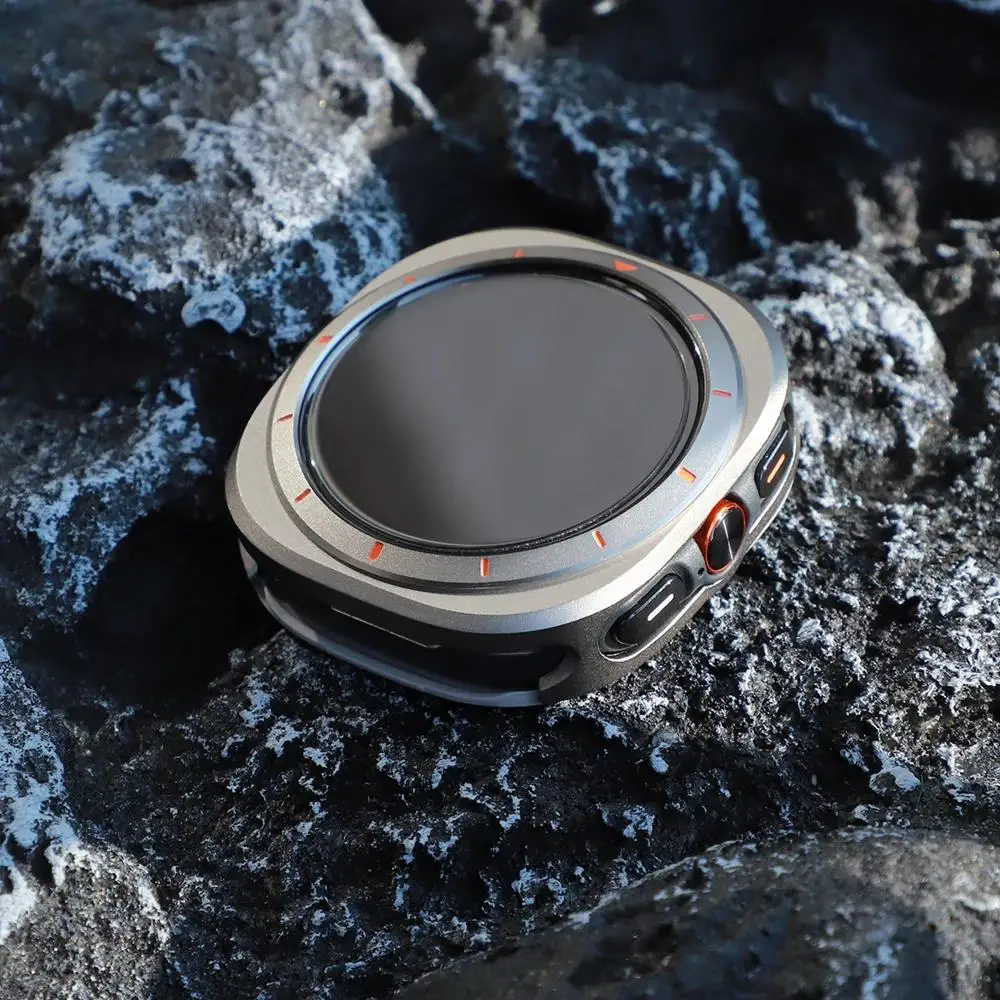 حافظة واقية فاخرة من سبائك الألومنيوم لساعة سامسونج جالاكسي الترا 47 ملم غطاء معدني لملحقات ساعة جالاكسي الترا 47 ملم #1